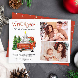 Wat een jaar grappige toilet Paper Xmas - foto 2 Feestdagenkaart