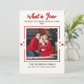 Wat een jaar in de Review Multi Photo Modern Chris Kaart (Staand voorkant)