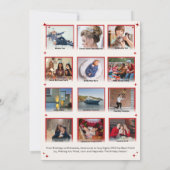 Wat een jaar in de Review Multi Photo Modern Chris Kaart (Achterkant)