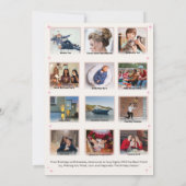 Wat een jaar in de Review Multi Photo Modern Chris Kaart (Achterkant)