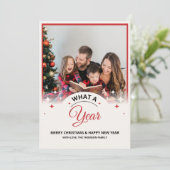 Wat een jaar in de Review Multi Photo Modern Chris Kaart (Staand voorkant)