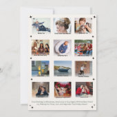 Wat een jaar in de Review Multi Photo Modern Chris Kaart (Achterkant)