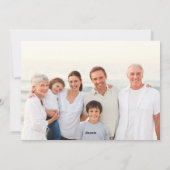 Wat een jaar | Jaar in Review Foto-collage Feestdagenkaart (Achterkant)