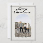 Wat een jaar | Jaaroverzicht | 3 kinderen Arch-fot Feestdagenkaart (Voorkant)