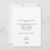 Wat een jaar kerst foto's geboorte aankondiging (Achterkant)