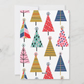 Wat een jaar kerstfoto op maat feestdagenkaart (Achterkant)