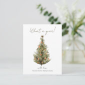 Wat een jaar!| Kerstkaart (Staand voorkant)