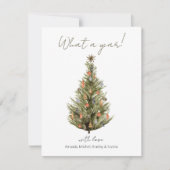 Wat een jaar!| Kerstkaart (Voorkant)