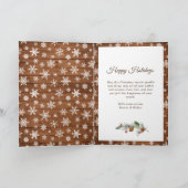 Wat een jaar kerstrood Boerderij Truck 3 Foto Feestdagen Kaart (Binnen)