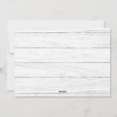 Wat een jaar kerstrood Boerderij Truck 3 Foto Feestdagenkaart (Achterkant)