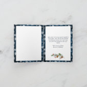 Wat een jaar kerstrood Boerderij Truck 4 Foto Feestdagen Kaart (Binnen)