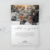 Wat een jaar marine foto collage Prettige Feestdag Feestdagen Kaart (Binnen)