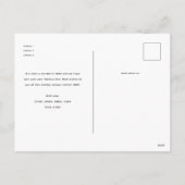 Wat een jaar minimalistische 12 foto collage kerst feestdagenkaart (Achterkant)