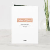 Wat een jaar modern foto-interview 2 feestdagen kaart (Achterkant)