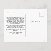 Wat een jaar moderne 10 fotocollage feestdagenkaart (Achterkant)