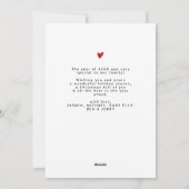 Wat een jaar moderne meervoudige fotocollage feestdagenkaart (Achterkant)