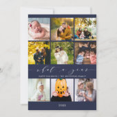 Wat een jaar | Navy Review Prettige feestdagen Feestdagenkaart (Voorkant)