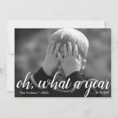 Wat een jaar (om te vergeten!) Happy New Year Card Feestdagenkaart (Voorkant)