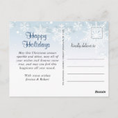 Wat een jaar Quarantine Kerstboom 6 Foto Briefkaart (Achterkant)