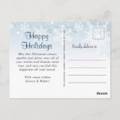 Wat een jaar Quarantine Kerstboom 6 Foto Briefkaart (Achterkant)