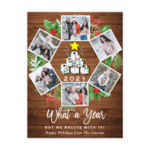 Wat een jaar Quarantine Kerstboom 6 Foto