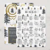 Wat een jaar Wonderland Quarantine Bingo Kerstmis Feestdagenkaart (Voorkant / Achterkant)