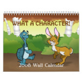 "Wat een Kalender van de Muur van het Karakter" (Hoes)