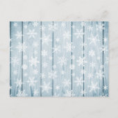 Wat een kerstcadeaukaart met rood Boerderij voor v Briefkaart (Achterkant)