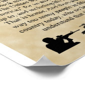 Wat een kleinere versie Veteran is Poster (Hoek)