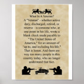 Wat een kleinere versie Veteran is Poster (Voorkant)