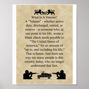 Wat een kleinere versie Veteran is Poster