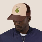 Wat een kreet - Groene Uil Trucker Pet (In situ)