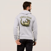 Wat Een Krokodil Trui - Grappig Vader Monogram Ges Hoodie (Achterkant volledig)