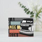 Wat een lange reis die het is geweest aankondigingskaart (Staand voorkant)