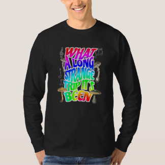 Wat een lange reis is muziek en duizeligheid t-shirt