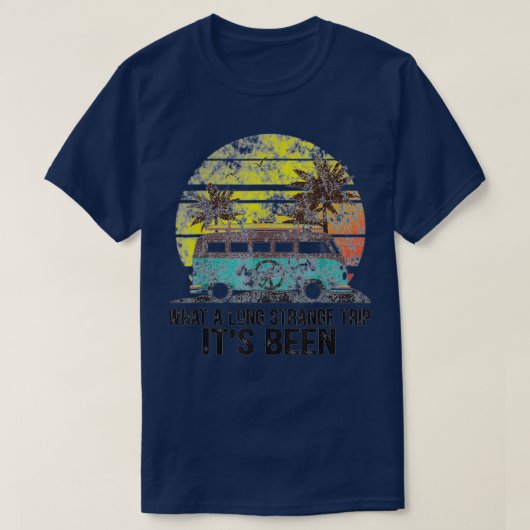 Wat een lange reis maakt zijn hippie gift hipp t-shirt (Design voorkant)