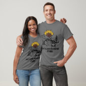 Wat een lange staart is zonnebloem t-shirt (Unisex)