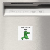 Wat een last van Croc Funny Alligator Cartoon Magneet (Insitu (Vaatwasser))