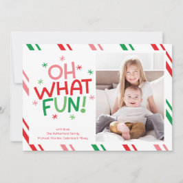 Wat een leuk gekleurde foto kerstkaart