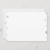 Wat een leuk kerst verjaardag foto bedankt (Achterkant)