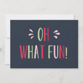 Wat een leuk kerstBriefkaart Feestdagenkaart (Voorkant)