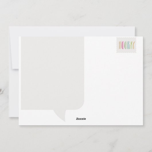 Wat een leuk kerstBriefkaart Feestdagenkaart (Achterkant)