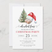 Wat een leuk kerstfeest kaart (Voorkant)