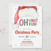 Wat een leuk kerstfeest kaart (Voorkant)