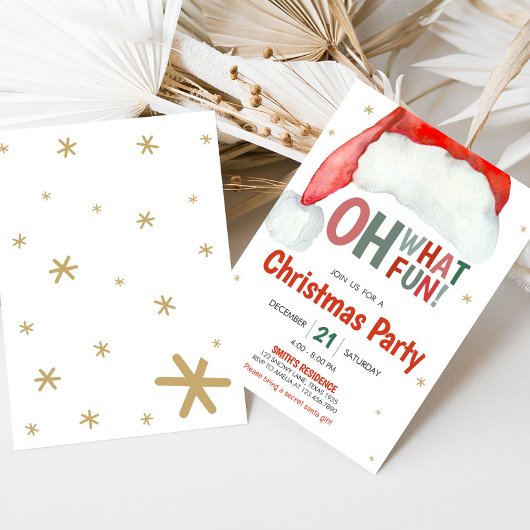 Wat een leuk kerstfeest kaart