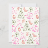 Wat een leuk kerstfeest kaart (Achterkant)