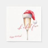 Wat een leuk Kerstfeest Servet (Voorkant)