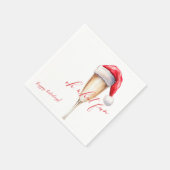Wat een leuk Kerstfeest Servet (Hoek)