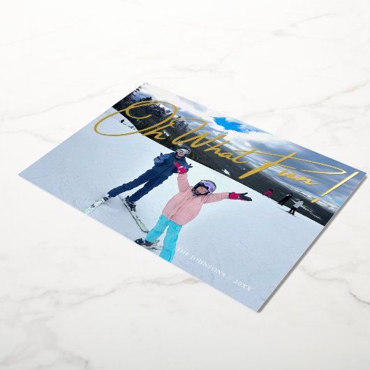 Wat een leuk vakantie Briefkaart (Gedraaid)