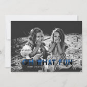 Wat een leuke Blue Buffalo Plaid Christmas Kaart (Voorkant)